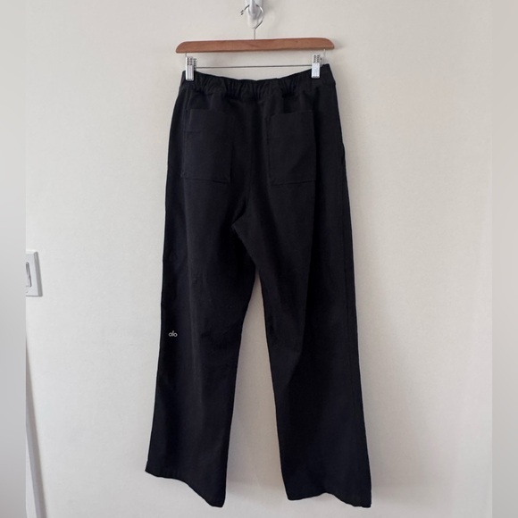 ALO Yoga Black Wide Leg Pants - Picture 3 of 5